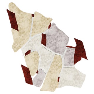 Tapis Shaped #42 Modern Eclectic Rug by TAPIS Studio, 2010s For Sale