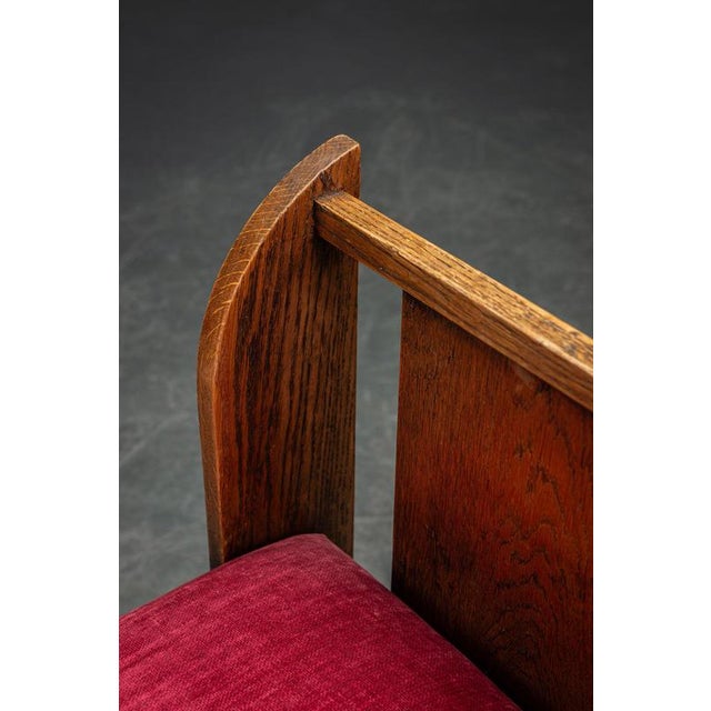 Amsterdam School Accent Chair, 1930s For Sale - Image 11 of 14