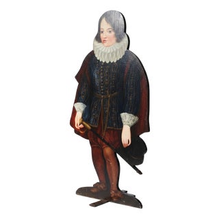 Silent Companion Dummy Board, 19th Century, Wood For Sale