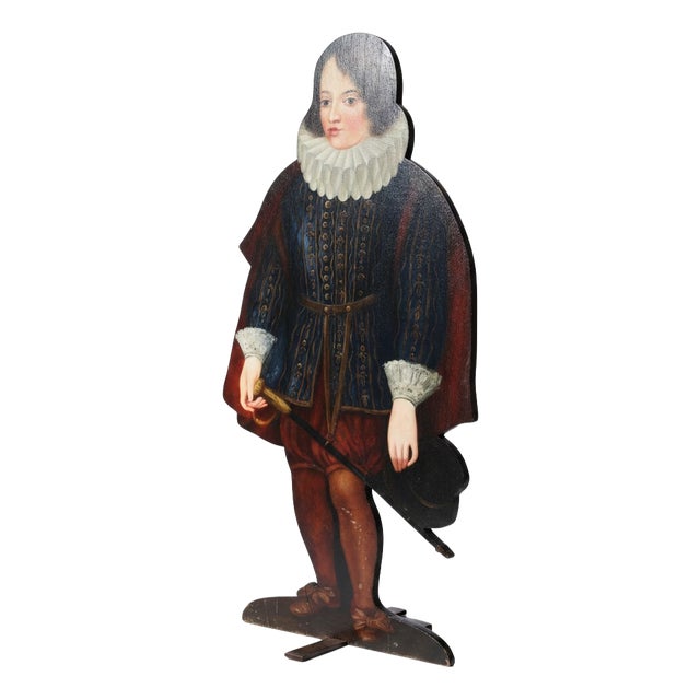 Silent Companion Dummy Board, 19th Century, Wood For Sale