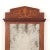 Danish Pier Mirror, Inlaid Mahogany, Old Glass For Sale - Image 4 of 5