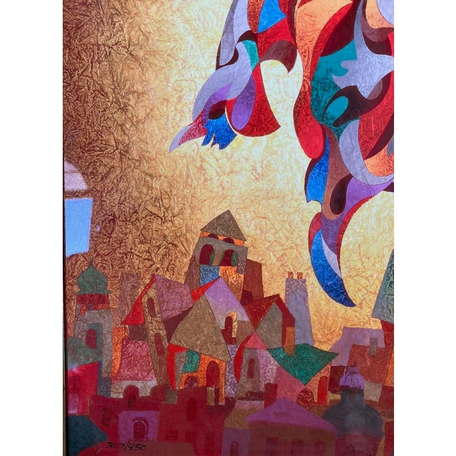 Bluebird by Anatole Krasnyanski Signed Limited Edition Print For Sale In Tampa - Image 6 of 12