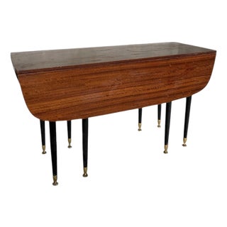 Mid-Century Modern Dining Table in Mahogany, 1950s For Sale