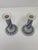 White Antique c.1876 Wedgwood White Jasperware Candlesticks - Pair of Rare White Columns With Cobalt Blue Spiral Twist Relief For Sale - Image 8 of 12