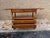 Wood Mid 20th Century Vintage Statton Trutype Furniture Solid Cherry Drop-Leaf Console -Sofa Table. On Casters. For Sale - Image 7 of 9