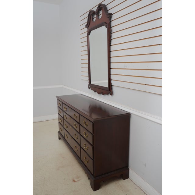 Age: Approx: 25 Years Old Details: Solid Mahogany Bracket Feet Dovetailed Drawer Construction High Quality Construction 18...