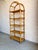 Vintage Italian Wicker and Rattan Shelving Unit, 1970s, in Flawless conditions. Designed 1970 to 1979