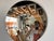 Postmodern 1980s Postmodern Colored Glass Round Wall Mirror/Sold For Sale - Image 3 of 8