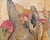 Ira Yeager 20th C. Corfu Woman on Donkey Oil Canvas Painting 6 Ft For Sale - Image 11 of 18