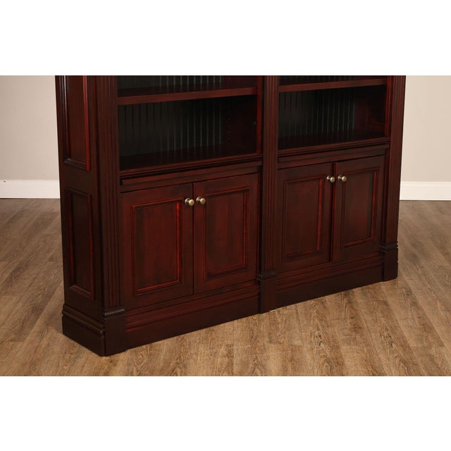 Brown Penwood Furniture Traditional Bookcase Cabinet For Sale - Image 8 of 18