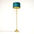A beautiful and stylish vintage floor lamp in solid brass. This was made in France, it dates from around the 1960’s. It...
