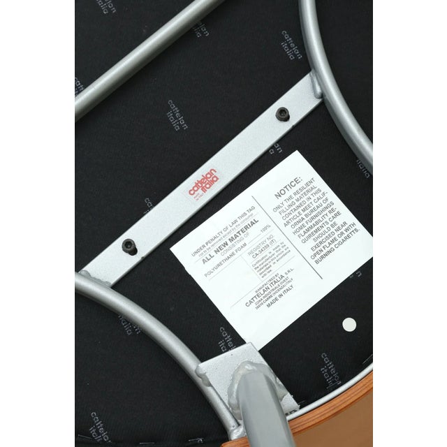 Wood Late 20th Century Cattelan Italia Dining Chairs- Set of 6 For Sale - Image 7 of 12