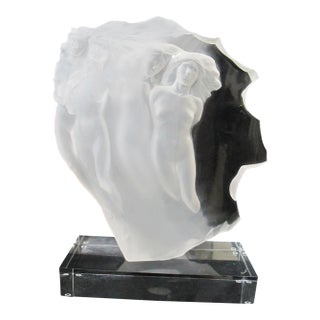 Frederick Hart Acrylic Light Whispers Signed Limited Female Nude Art Sculpture For Sale