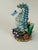 1970s Gorgeous Enamelled Brass With Swarovski Crystals Seahorse Figurine Box For Sale In Miami - Image 6 of 7