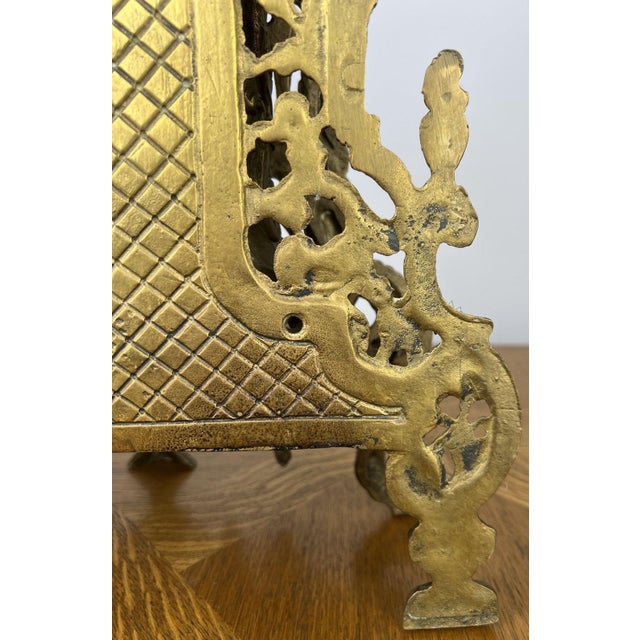 Vintage Brass Mantel Clock For Sale - Image 18 of 18