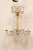 Italian Mid 20th Century Italian Crystal & Gilt Chandelier For Sale - Image 3 of 11