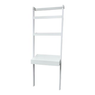 Crate & Barrel Sawyer White Desk For Sale