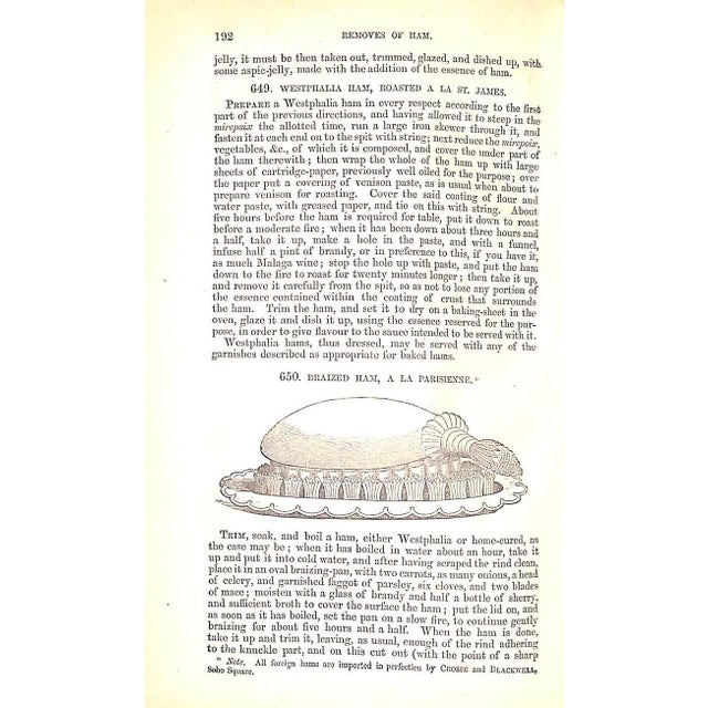 "The Modern Cook; A Practical Guide to the Culinary Art" 1877 Francatelli, Charles Elme For Sale - Image 11 of 12