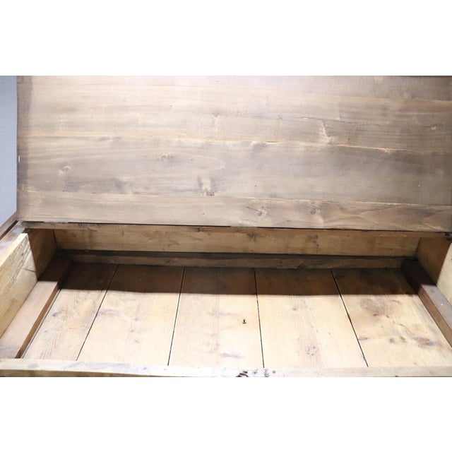 Rare and important italian antique wardrobe in solid walnut made in the late 17th century of the period Louis XIV. The...