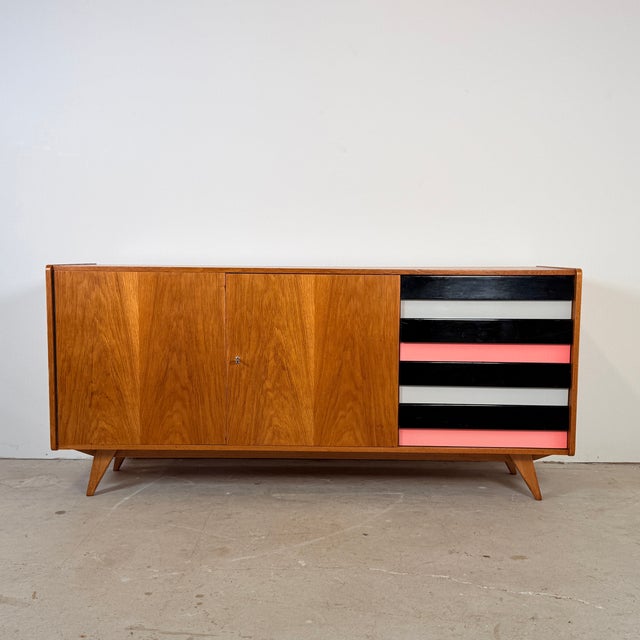U460 Sideboard with Colored Drawers by Jiří Jiroutek for Interier Praha, 1965 For Sale - Image 18 of 18