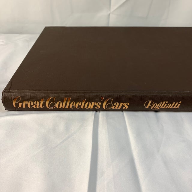 1970s Vintage Hardcover Edition of Great Collectors' Cars by Gianni Rogliatti For Sale - Image 5 of 8