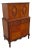 French Early 1900s Johnson Furniture Carved Inlay Tall Chest of Drawers For Sale