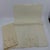 Pair Vintage Embroidered Pale Yellow Madeira Linen & Organza Fingertip Towels For Sale - Image 12 of 15