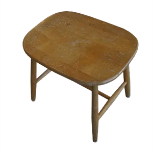 Mid-Century Scandinavian Stool by Ilmari Tapiovaara for Hagafors