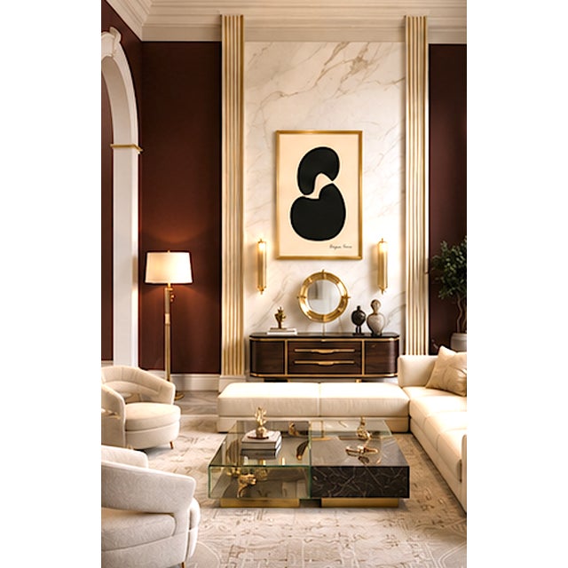 Convergence I Modern Painting, Framed by Bryan Boomershine For Sale In Palm Springs - Image 6 of 6