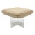 Vladimir Kagan Lucite Ottoman Vintage Mid Century Modern For Sale