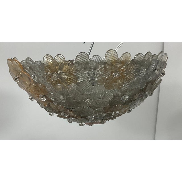 Coloured Glass Ceiling Light by Seguso, 1960 For Sale - Image 13 of 18