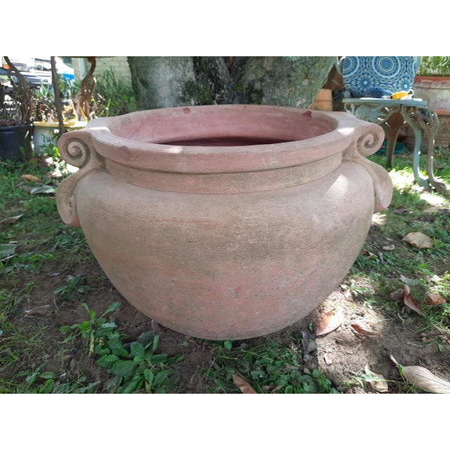 Vintage Italian Terra Cotta Pot For Sale - Image 12 of 12