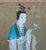 Pair of Antique Hand Painted Chinese Ancestral Portrait Paintings For Sale - Image 6 of 9