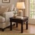 Dimensions: 24" W X 24" D X 18" H Features: • 100% solid wood end table • Entirely handmade by expert artisans • Mango...
