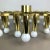 Gigantic Brass 24 Bulb Flush Mount Ceiling Light in the style of Stilnovo, Italy, 1960s For Sale - Image 17 of 18