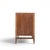 Mid 20th Century Broyhill Brasilia Mid Century Walnut and Brass Offset Credenza and Hutch For Sale - Image 5 of 13