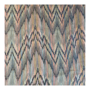 Vintage Missoni Home X Kravet Couture "Sfumato Zigzag" Flamestitch Jacquard Upholstery Fabric- 5 Yards