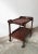 Wood Danish Mahogany Serving Trolley, 1950s For Sale - Image 7 of 8
