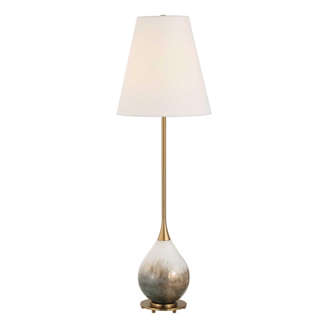 Cardoni Smoke Buffet Lamp For Sale