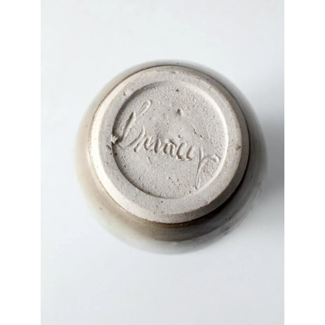 Vintage Studio Pottery Vase For Sale - Image 6 of 9
