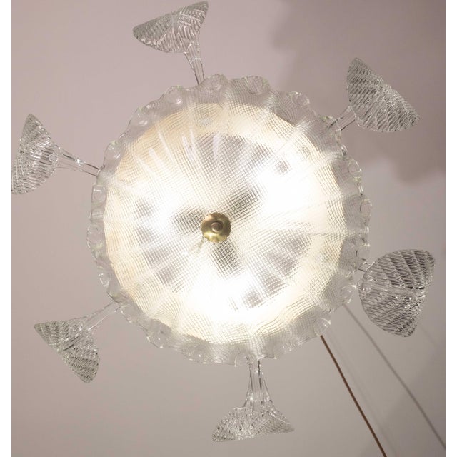 Art Decò, Barovier & Toso Pendant, Murano Glass, 1950s For Sale - Image 12 of 12