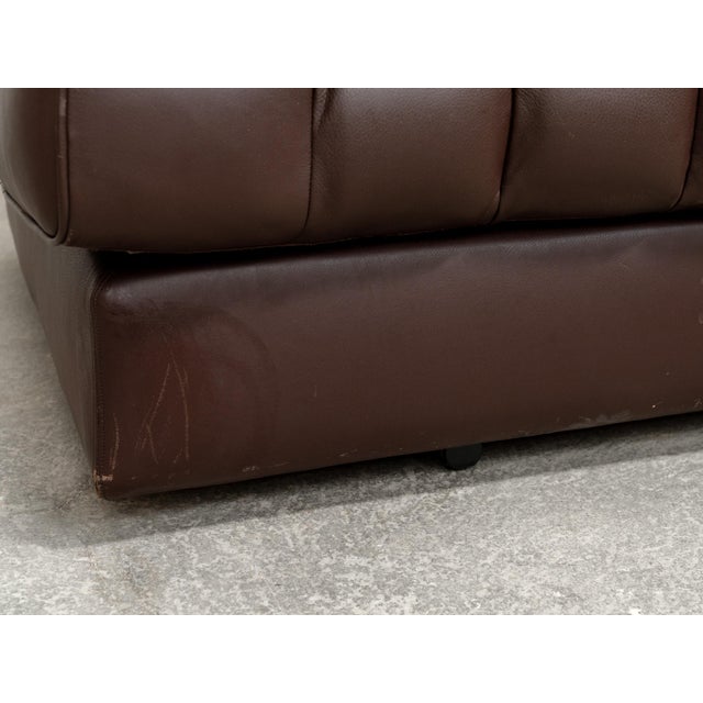 Vintage DS-85 Sofa in Brown Leather from de Sede, 1980s For Sale - Image 12 of 14