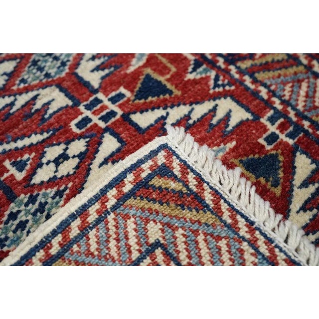 Antique Shrivan Rug 3'2'' x 3'4'' For Sale - Image 11 of 11