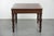 Antique English Writing Desk with Red Leather Top, Early 19th Century For Sale - Image 4 of 13