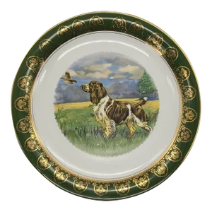 Vintage Lightwood and Son Hunting Scene Plate