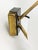 Metal Mid-Century Italian Black Metal, Brass and Opaline Glass Sconces, 1950s, Set of 2 For Sale - Image 7 of 18