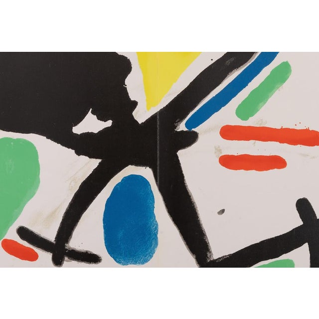 Joan miró (1893-1983) tarragona rug i color lithograph on wove paper, 44 x 30 cm (approx. 17 x 12 inches) published by...