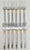 1990s Pfaltzgraff Golden Crossroads Stainless Steel Flatware - 61 Piece Set For Sale - Image 9 of 18