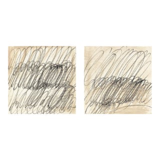 Set of Small Abstract Painting on Canvas For Sale