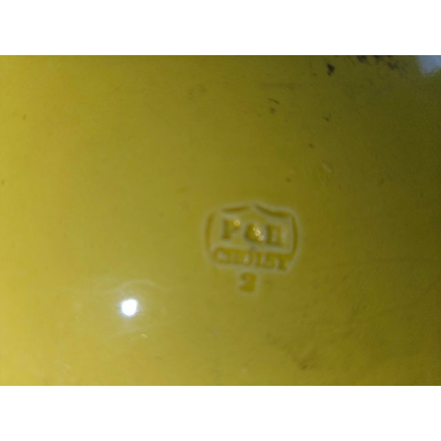 French Creil Soft Paste Plates in Mustard Yellow - a Set For Sale In Philadelphia - Image 6 of 7